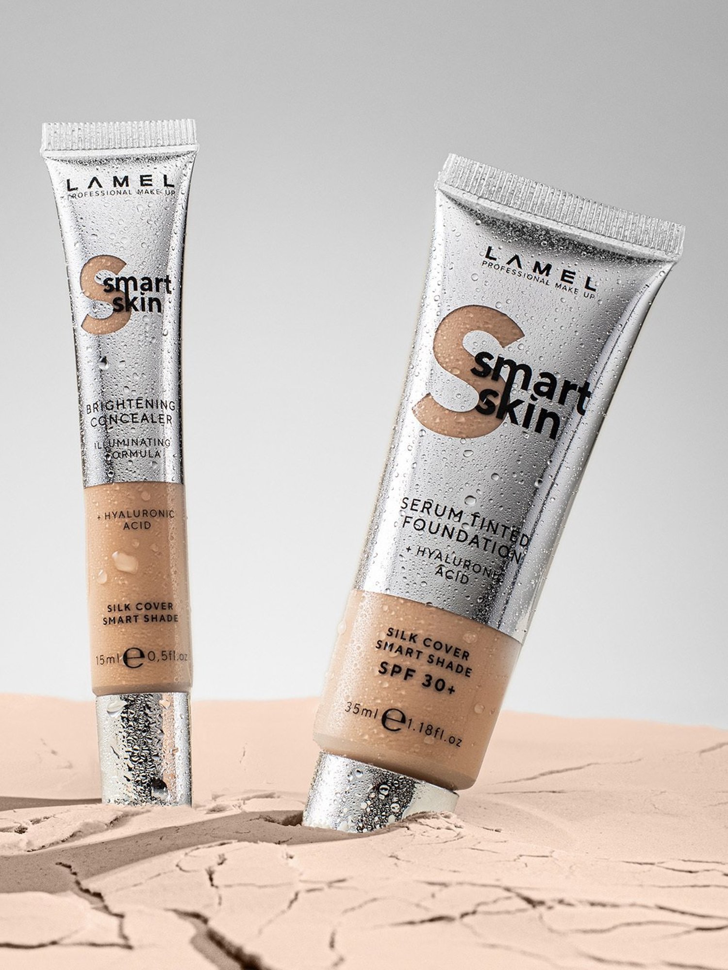 Lamel Smart Skin Serum Tinted Foundation SPF 30 + 408 Honey - 35 ml