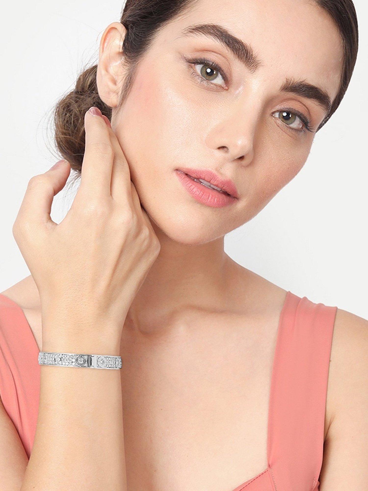 The Real Effect London Sonah Silver Bangle