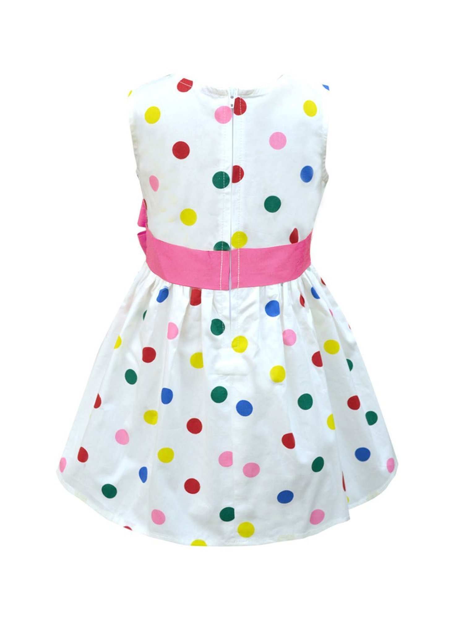 Budding Bees Kids Multicolor Floral Print Dress