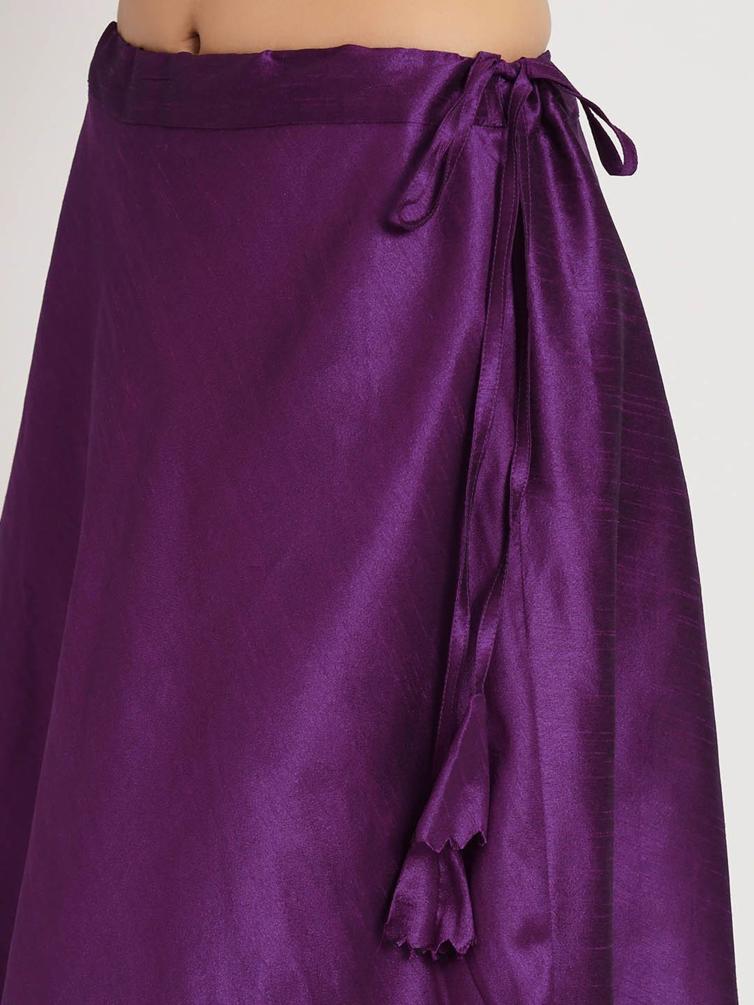studiorasa Purple Dupion Skirt