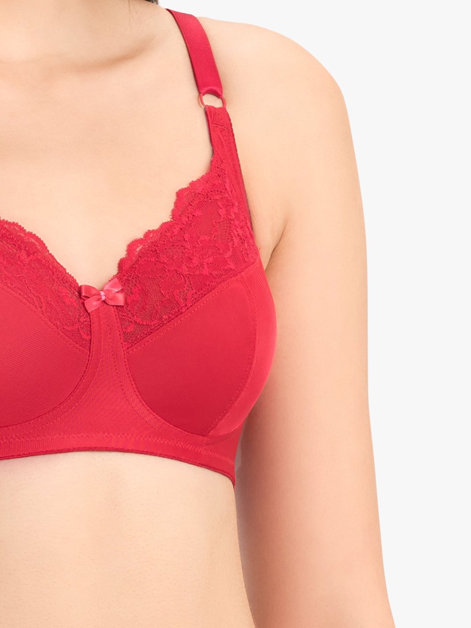 Every De by Amante Crimson Padded Non Wired Full Coverage Bra