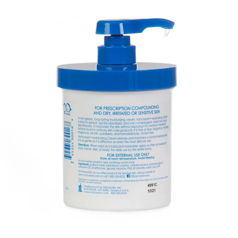 Vanicream Moisturizing Cream - 16oz