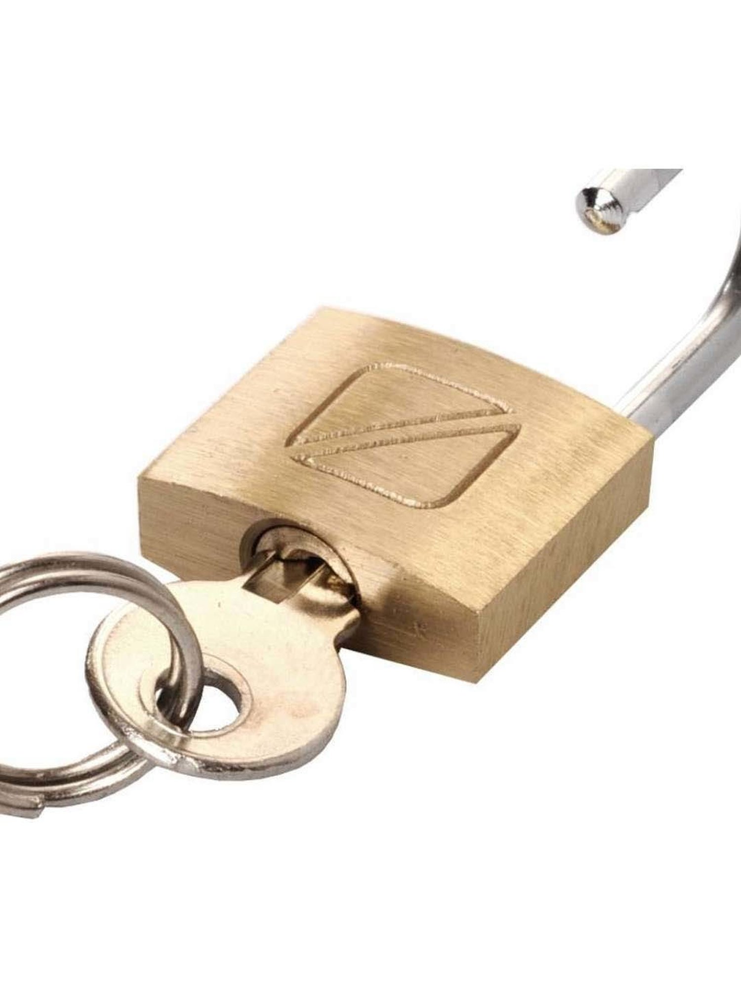 Travel Blue Golden Lock