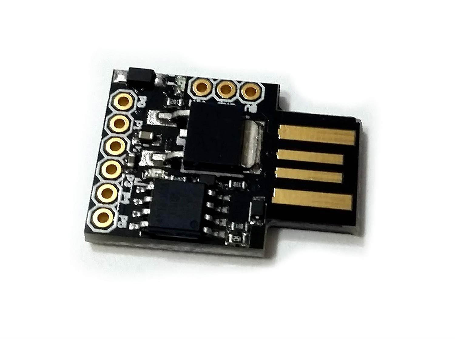 eRCaGuy Programmable Computa Pranksta USB Device/Mouse Jiggler--50 User Settings--Makes Friends Think Their PC is Hacked--Randomly Types Gibberish, Moves Mouse Cursor, and Even Puts PC to Sleep