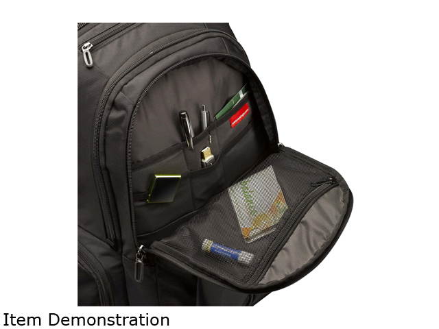 Case Logic Black 17.3" Laptop Backpack Model RBP-117
