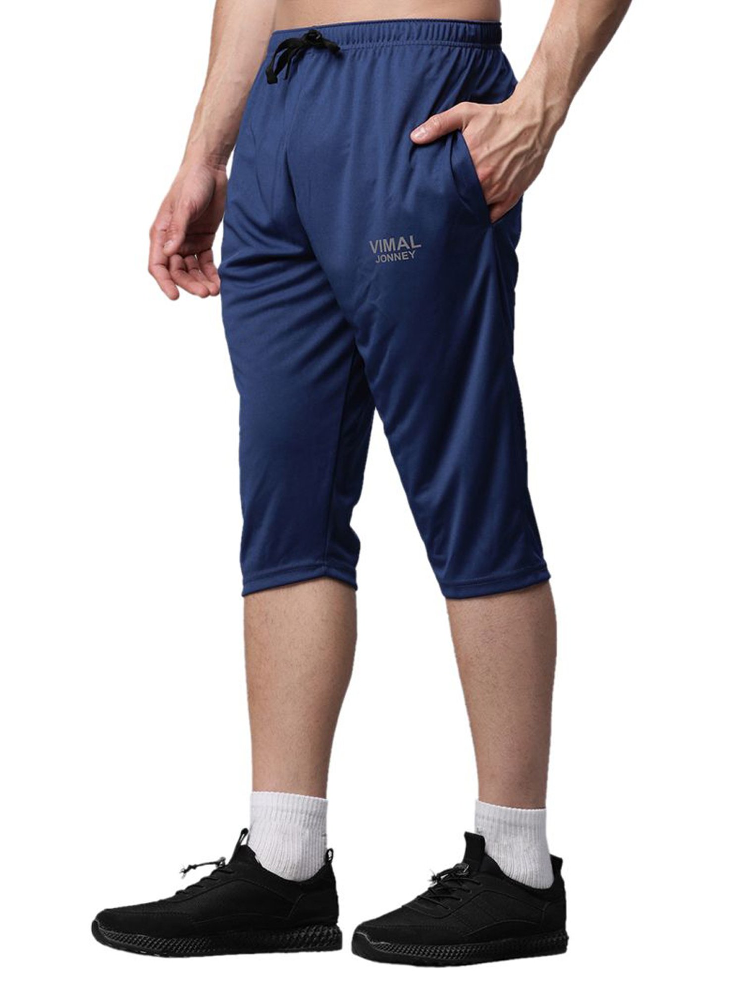 Vimal Jonney Blue Regular Fit Shorts
