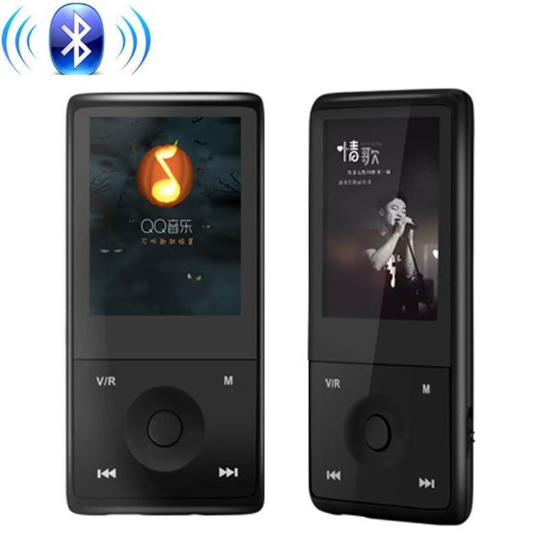 2020 New Arrival  MU1036 Bluetooth MP3 Player with 8GB storage and high quality lossless Recorder Built in FM Radio Voice Record