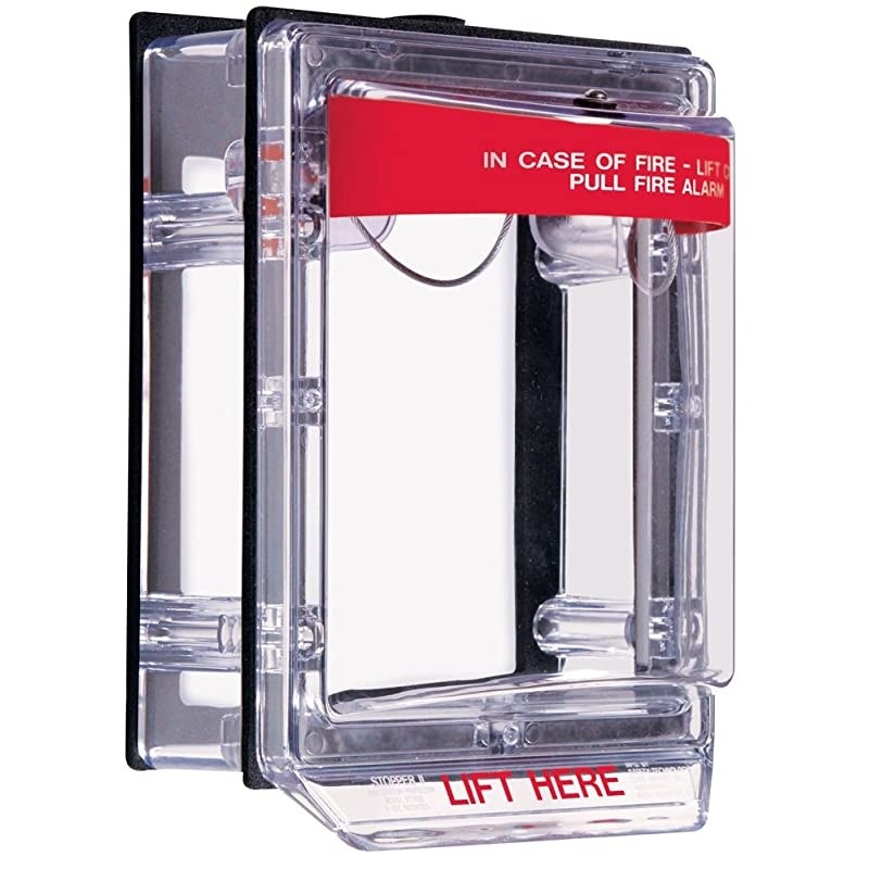 STI3150 Weather Stopper without Horn with Clear Spacer Protective Polycarbonate Cover