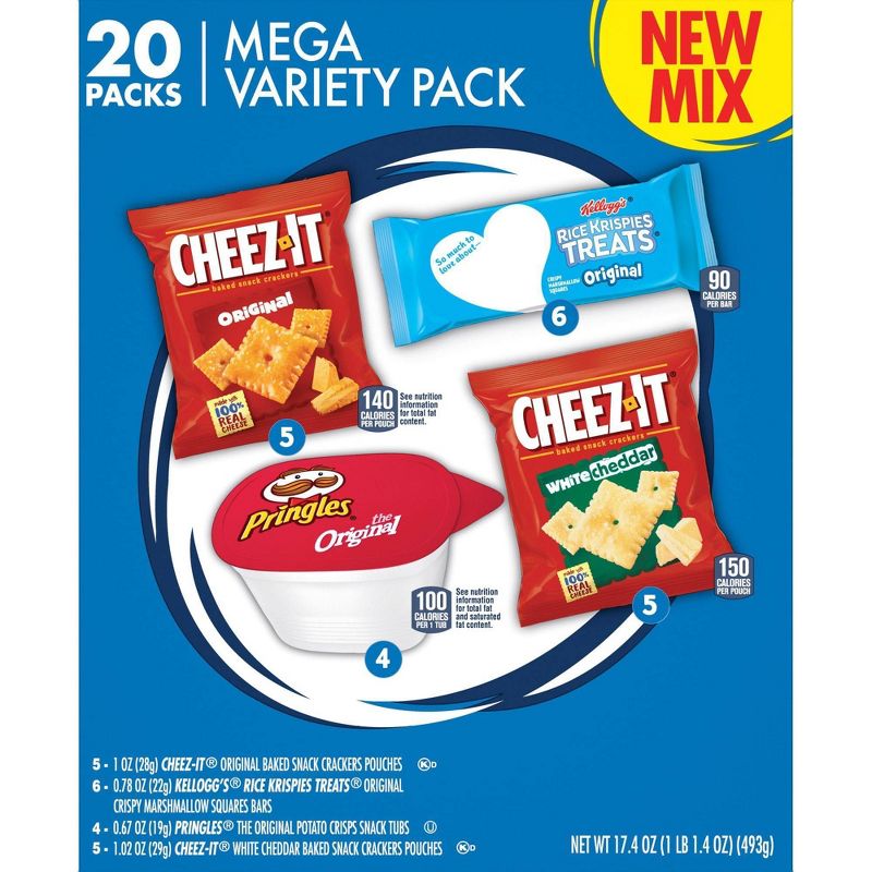 Kellogg's MVP Multipack Snack Box - 17.4oz/20ct