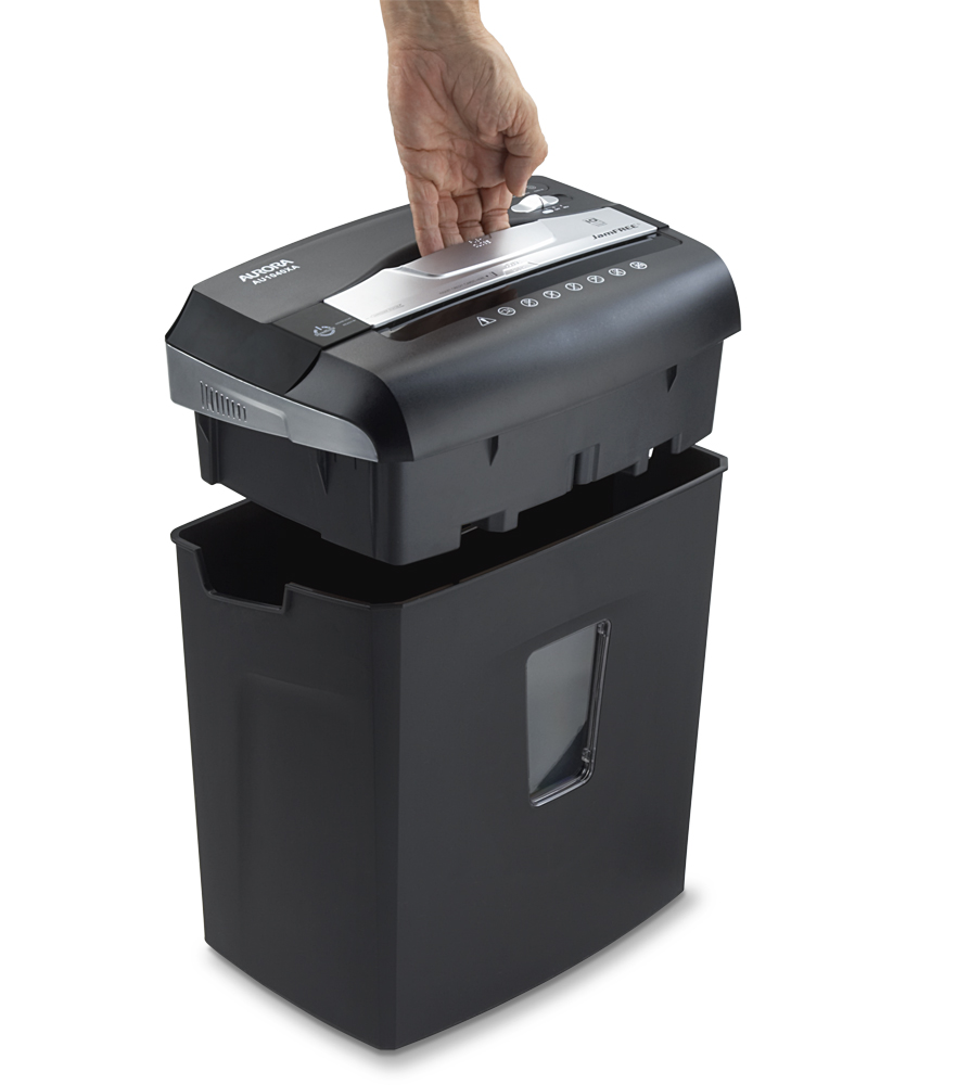 Aurora JamFree AU1040XA 10-Sheet Cross-Cut Paper / Credit Card Shredder