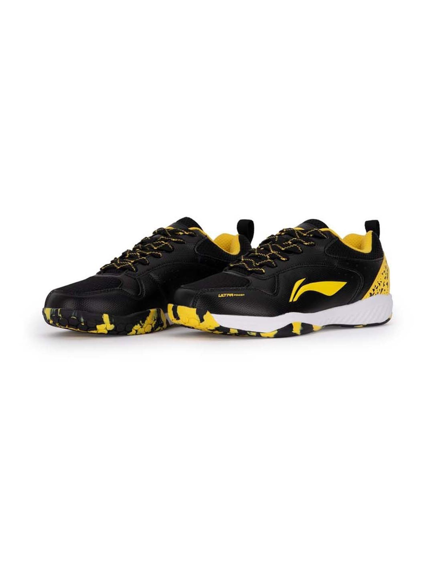 Li-Ning Men's Ultra Power Black Indoor Court Shoes
