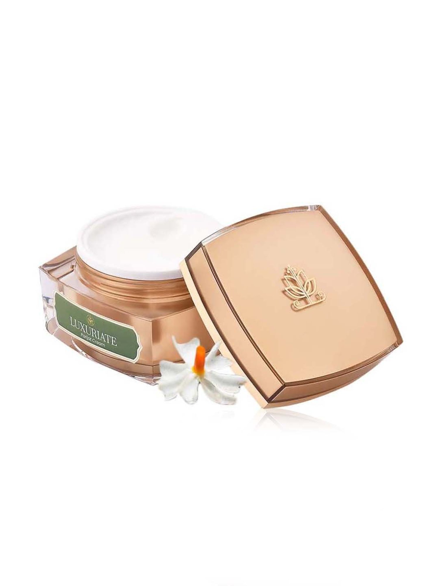 Luxuriate Natural Parijat Essence of Natural Shine with Shea Butter Almond Cream - 50 gm