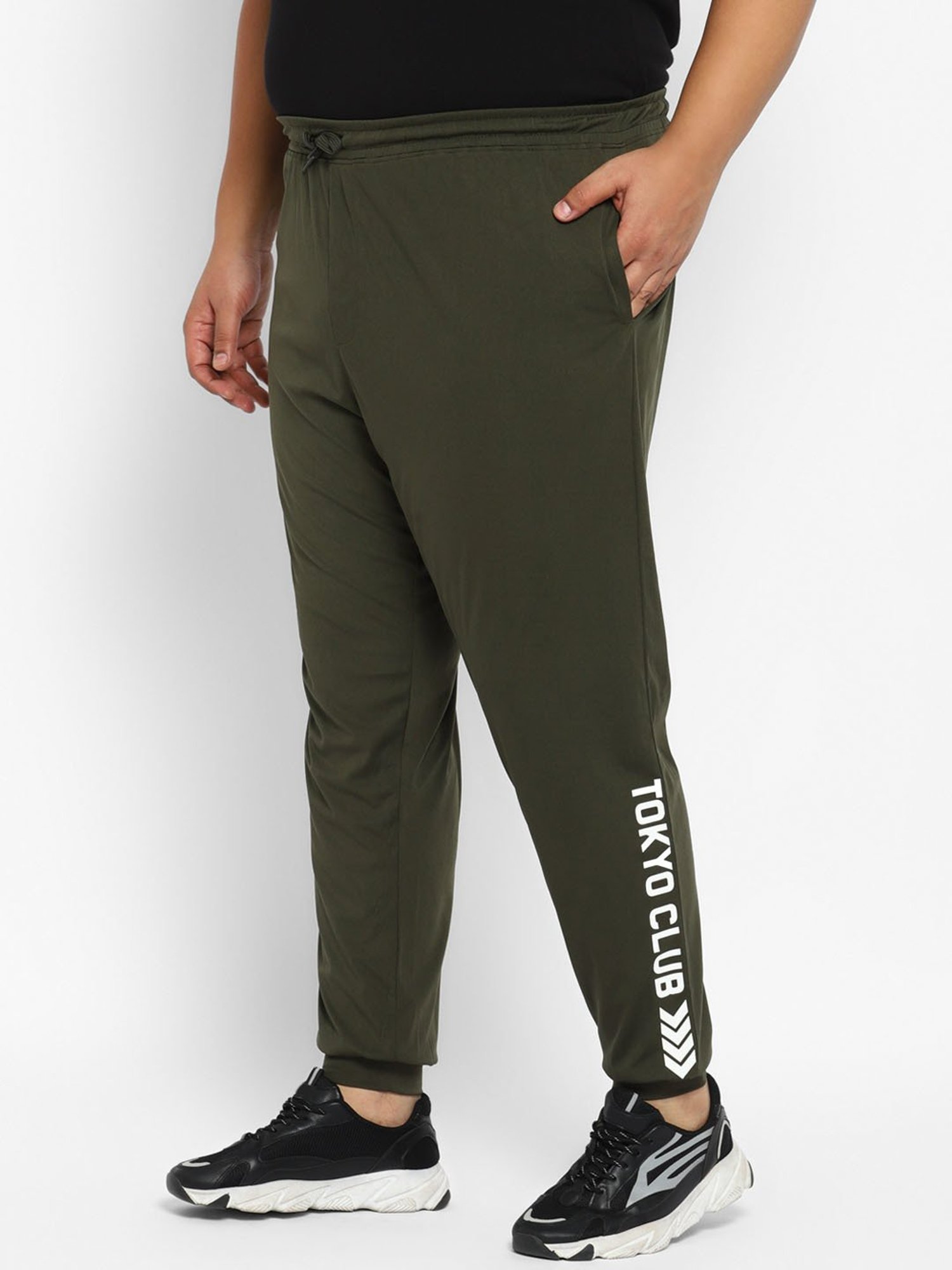 Yuuki Olive Jogger Fit Joggers