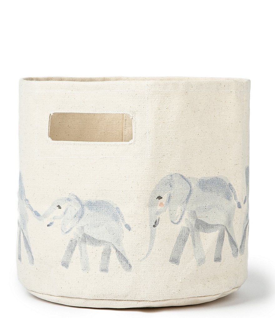 Pehr Follow Me Elephant Pint Storage Bin