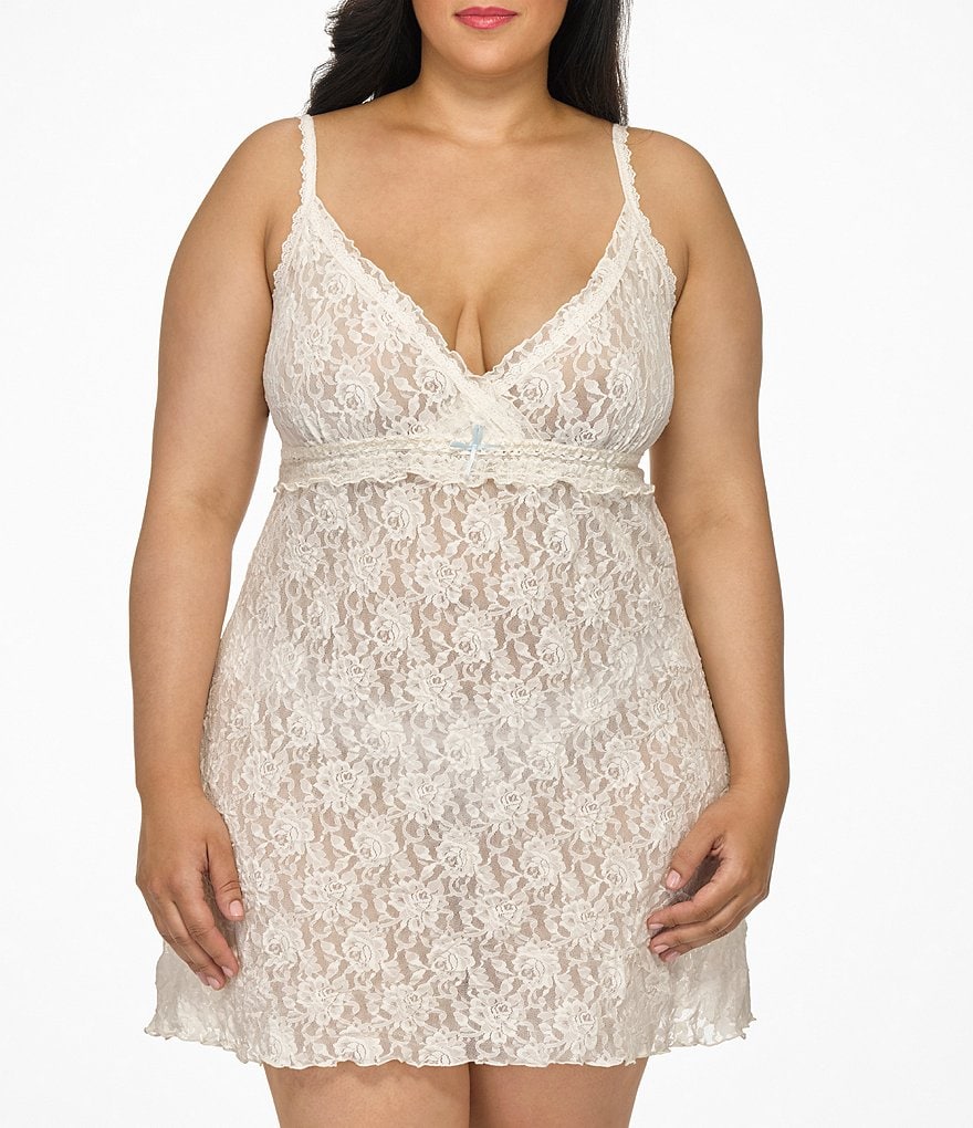 Hanky Panky Plus Annabelle Signature Lace Chemise