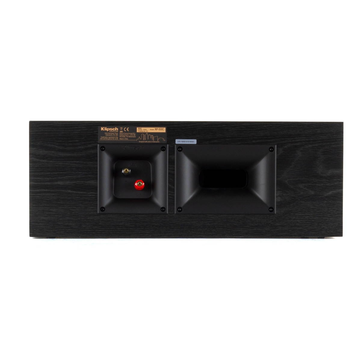Klipsch RP-500C Center Channel Speaker (Walnut)