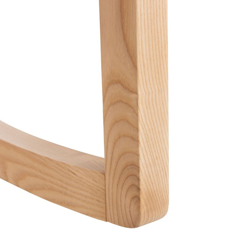 Wooden Rocking Chair Brown - Benzara