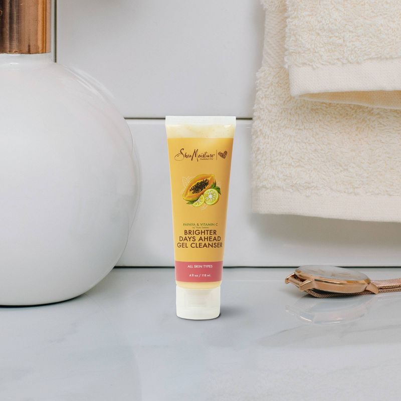 SheaMoisture Papaya and Vitamin C Gel Cleanser - 4 fl oz