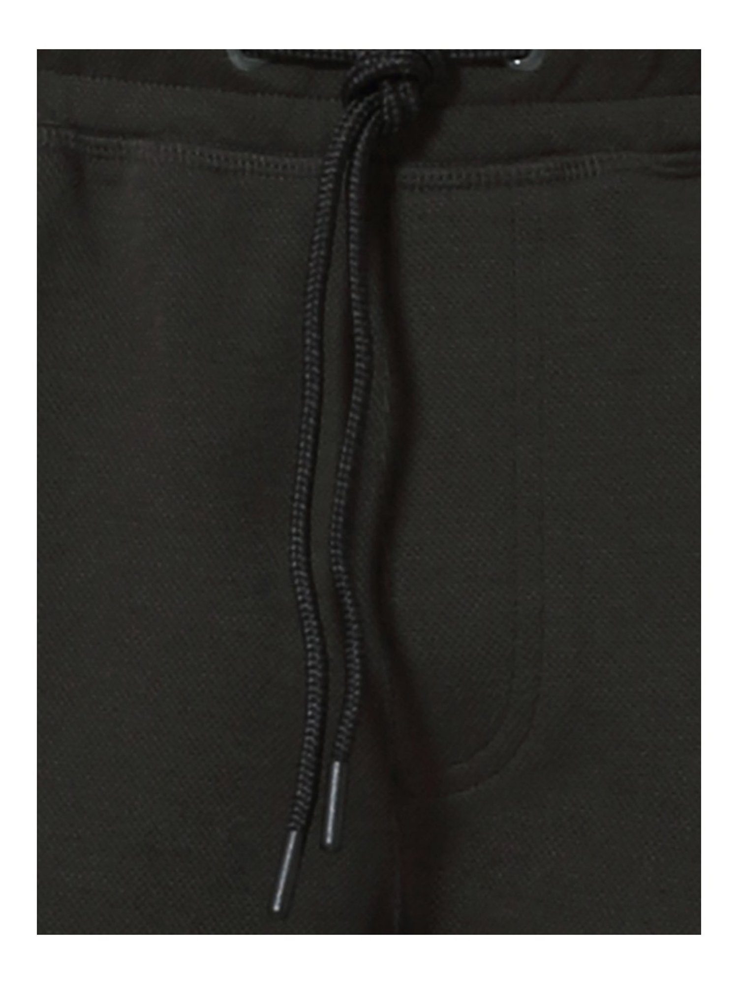 Van Heusen Athleisure Regular Fit Zipper Pocket Side Contrast Tape Solid Knit Shorts - Military