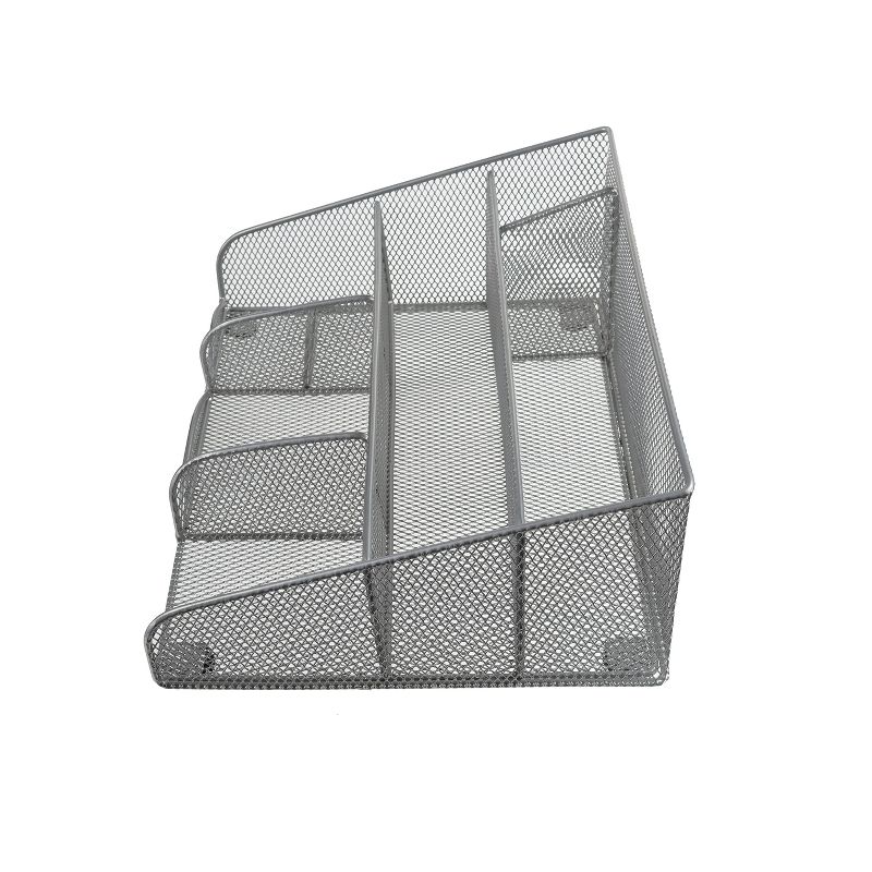 Zodaca Pen Holder, Ceramic Pencil Cup Desk Organizer Makeup Brushes Holder with Gold Accent, Shiny Pearl White