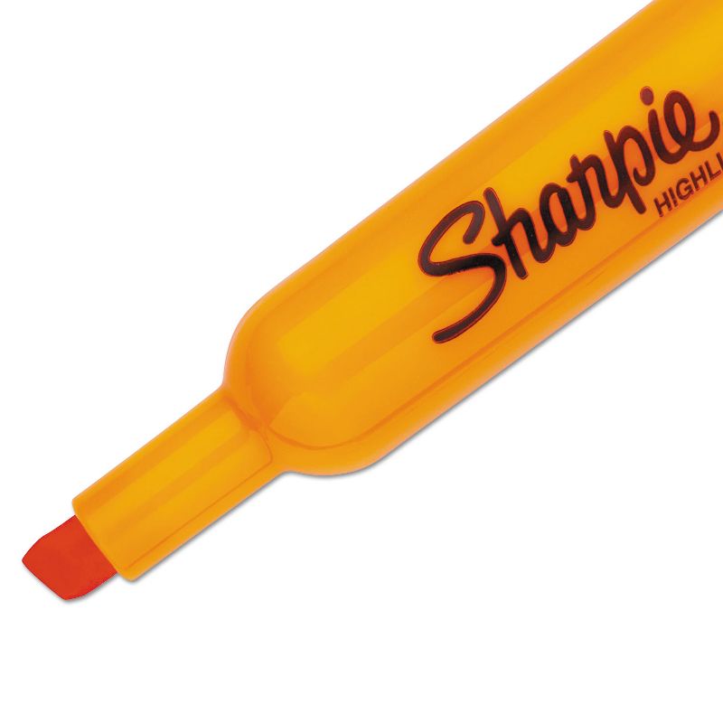 Sharpie Accent Tank Style Highlighter Chisel Tip Orange Dozen 25006