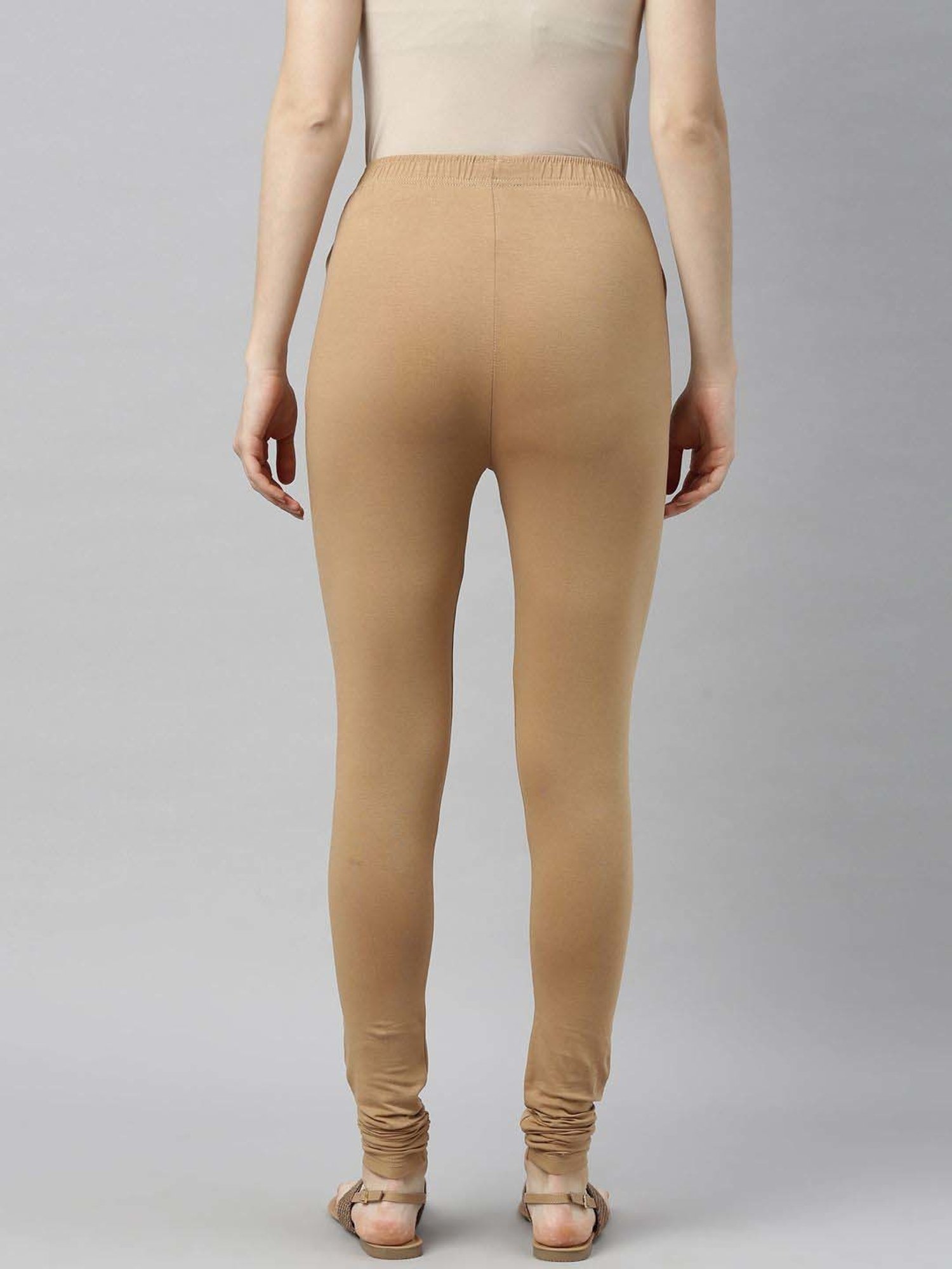 JCSS Beige Cotton Leggings