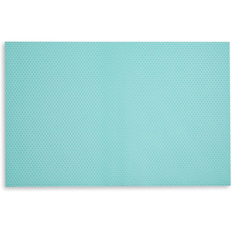 Okuna Outpost 16 Pack Plastic Refrigerator Liners, Shelf Mats in 4 Colors (17.75 x 11.4 in)