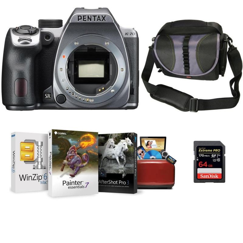 EOS 2000D (Rebel T7) Digital SLR Camera with 18-55mm Lens Kit (Black) - Basic Accessories Bundle