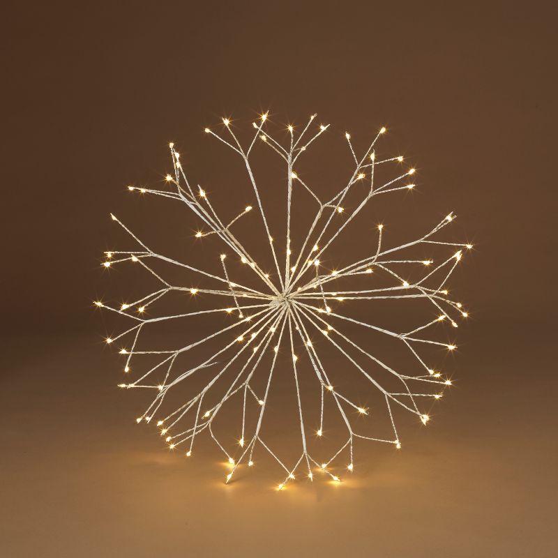 Gerson International 15.75 Inch Diameter Electric Lighted Starburst with 92 Micro LED Lights