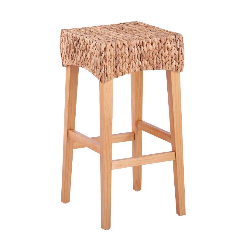 Set of 2 Palzeta Counter Height Barstools Natural - Aiden Lane