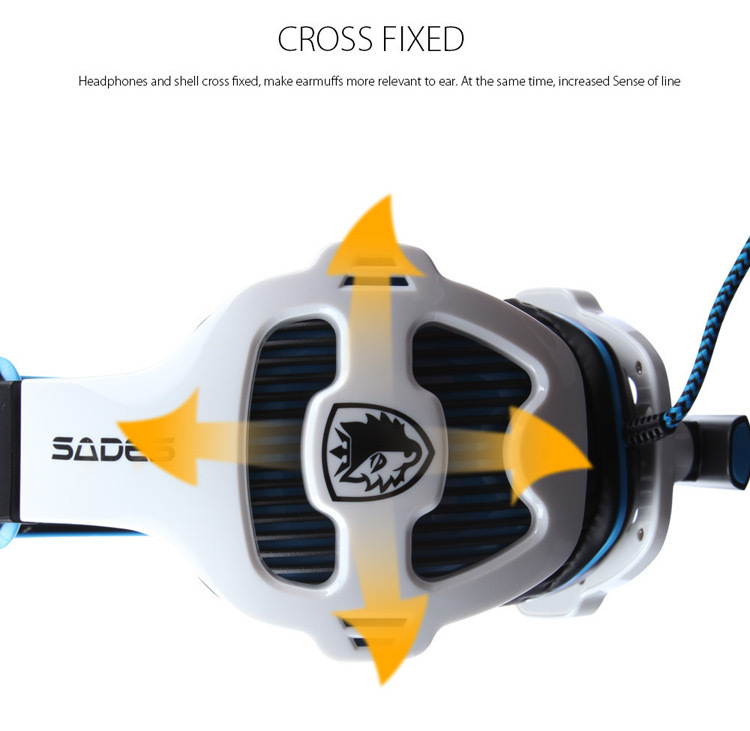 SA-903 7.1 Surround Sound channel USB Gaming Headset Wired Headphone with Mic Volume Control Noise Cancelling Mic Earphone