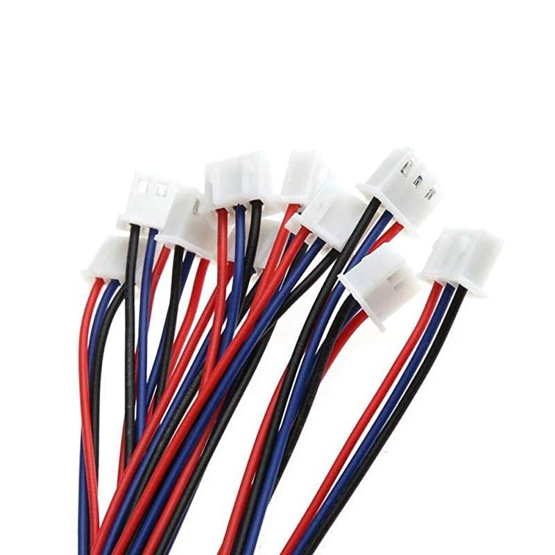 460pcs JST Connector Kit with 254mm JSTXH 23 45 6 Pin Housing Female and Male Connector Plug 254mm Female Pin Terminal Connector