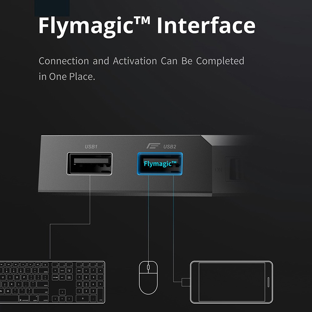 Global Version FDG Flydigi Ql Keyboard Mouse Converter for PUBG BT Mobile Game Converter for iOS Android Smartphones