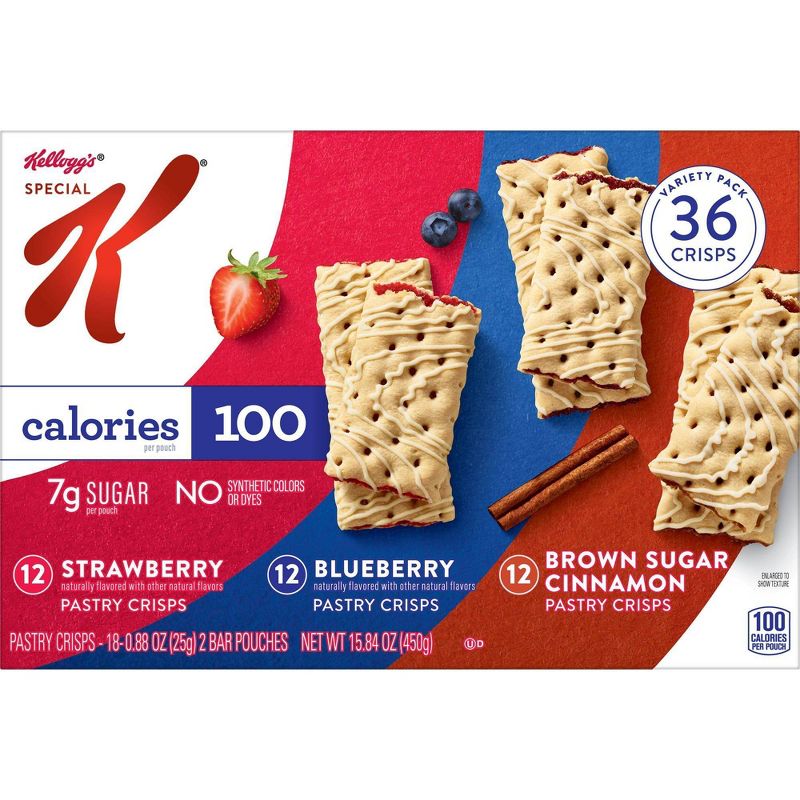 Special K Pastry Crisps Variety  Pack - 15.84oz/36ct