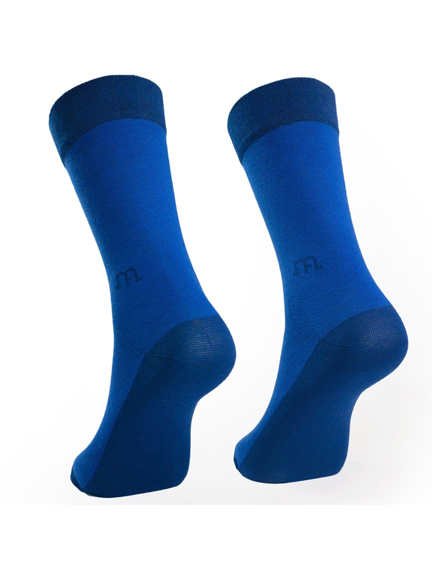 Man Arden Blue Color Block Socks
