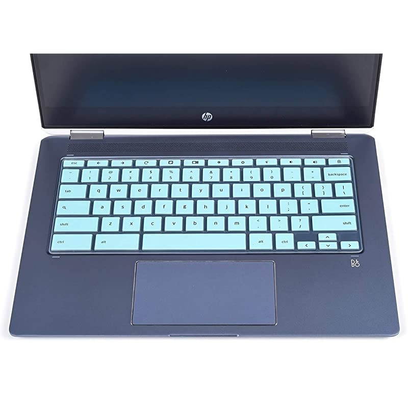 Cover for HP x360 14" Chromebook, Chromebook X360 14a, HP Chromebook 14-DA 14B-CA 14a-na 14-db 14-ca 14-ak and HP Chromebook 14 G2 G3 G4 G5, Chromebook 14 Skin, Mint Green