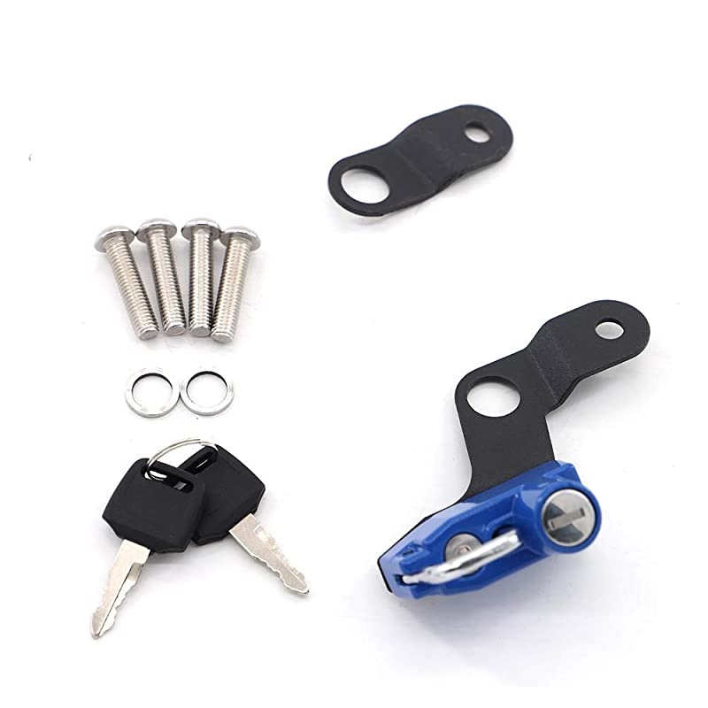 Helmet Lock Anti-Theft For Suzuki GSX1300R Hayabusa 2008 and later - Blue