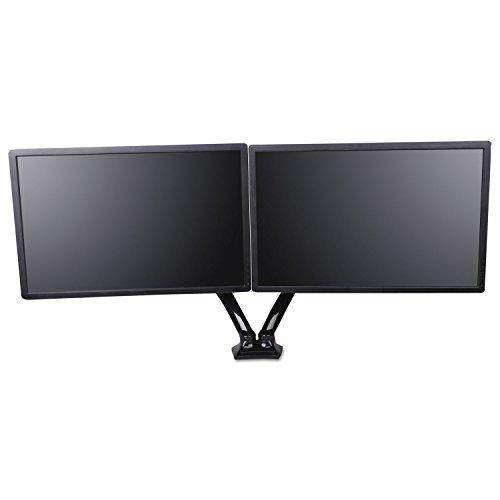 Alera AdaptivErgo Articulating Monitor Arm Dual Monitor 30" Black ALEAEMA2L