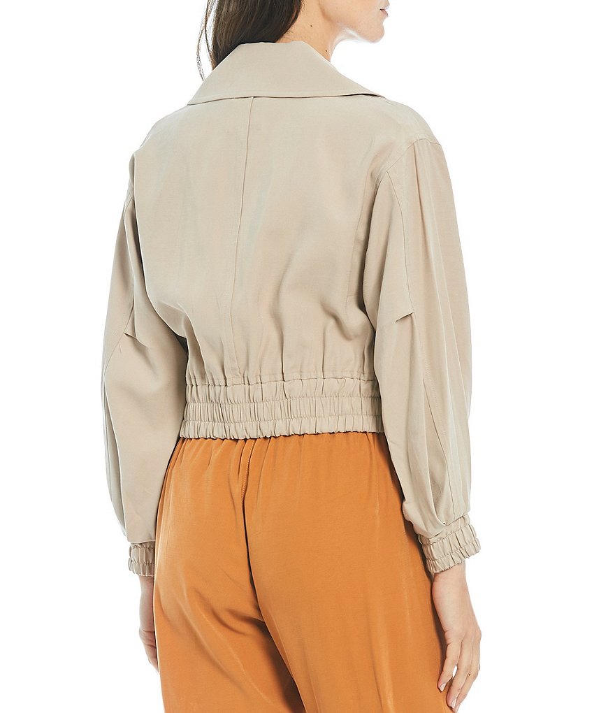 Gibson & Latimer Short Belted Trench Jacket