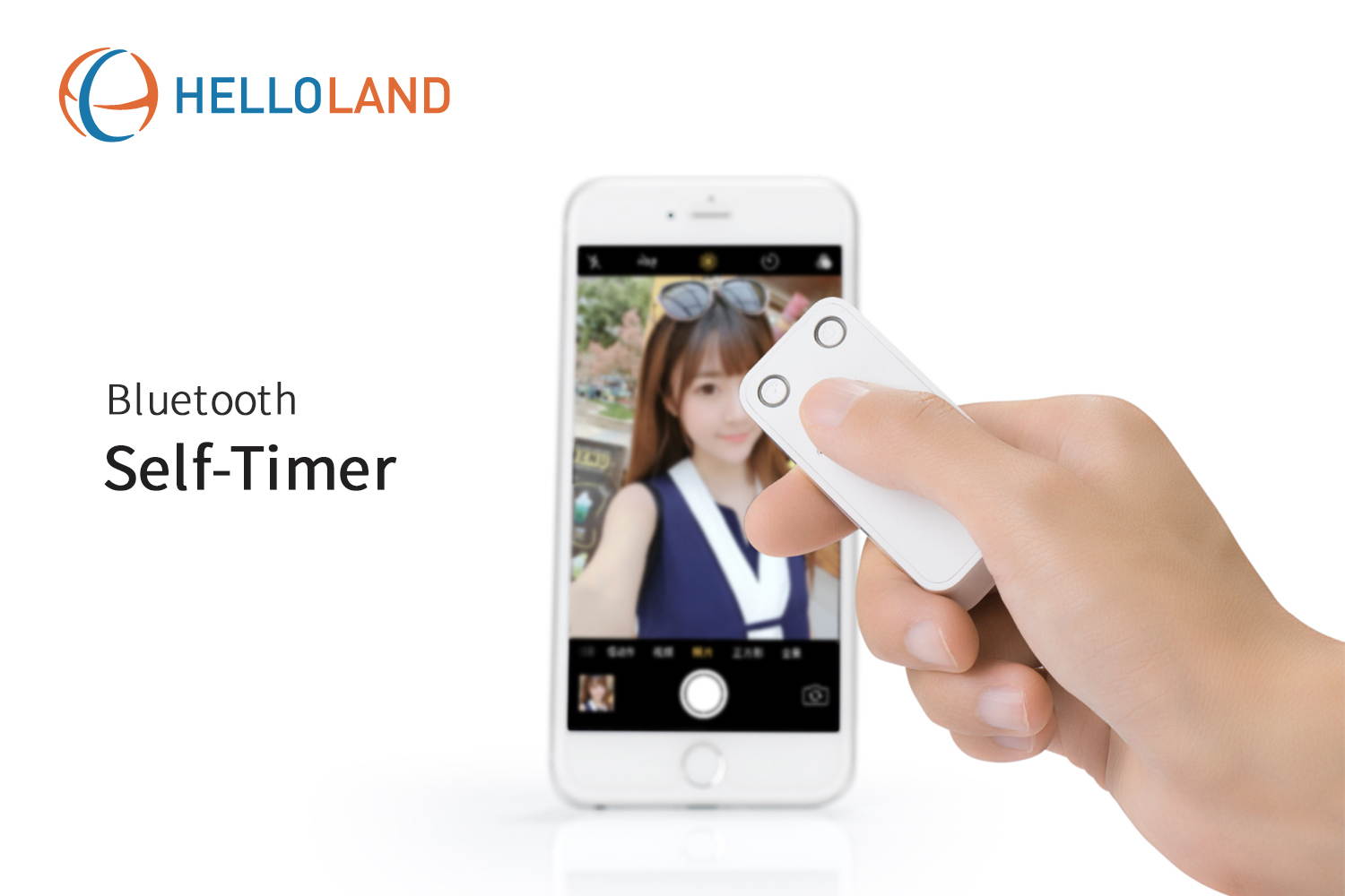Helloland Superb Sound Large 45mm Driver Mini Music Bluetooth Speaker Answering the Phone Taking Pictures