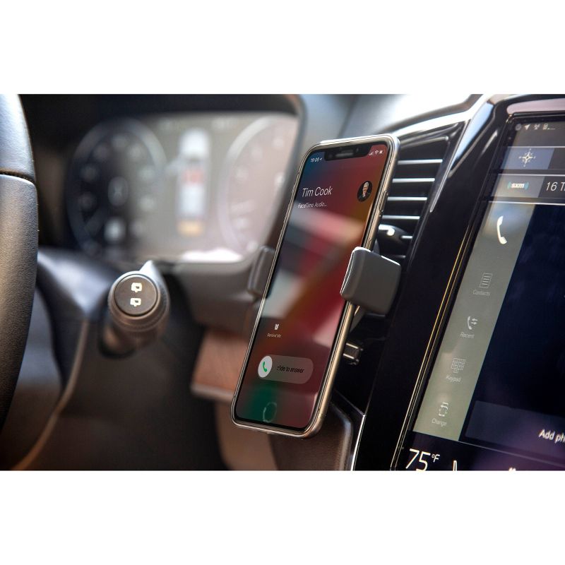 TYLT Round Vent Mount In-Car Wireless Charger - Black