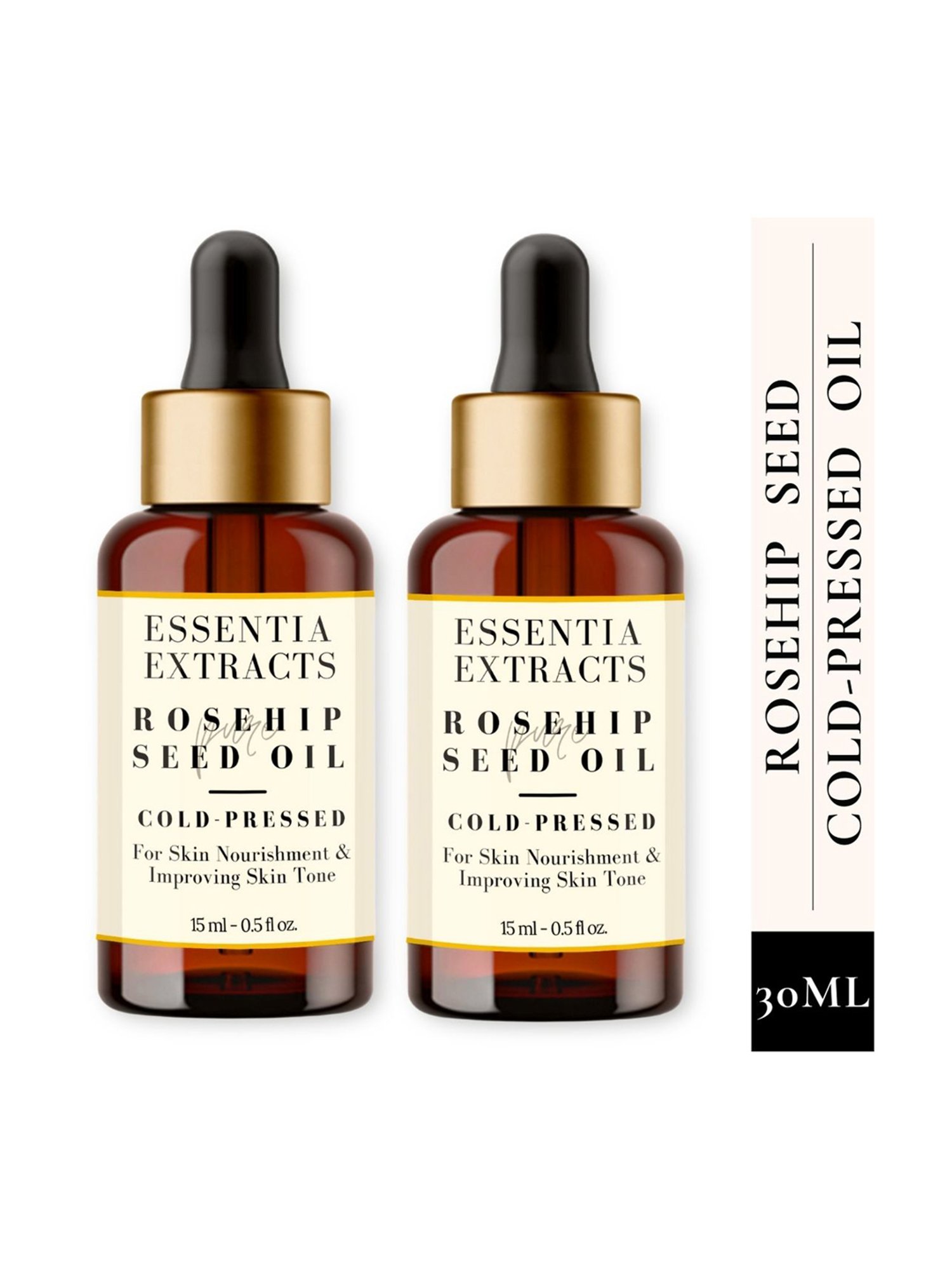 Essentia Extracts Cold-pressed Rosehip Oil (Pack of 2) - 30 ml