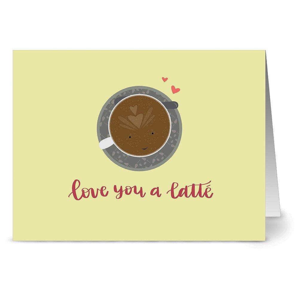 72 Note Cards - Punny Love - Blank Cards - Kraft Envelopes Included