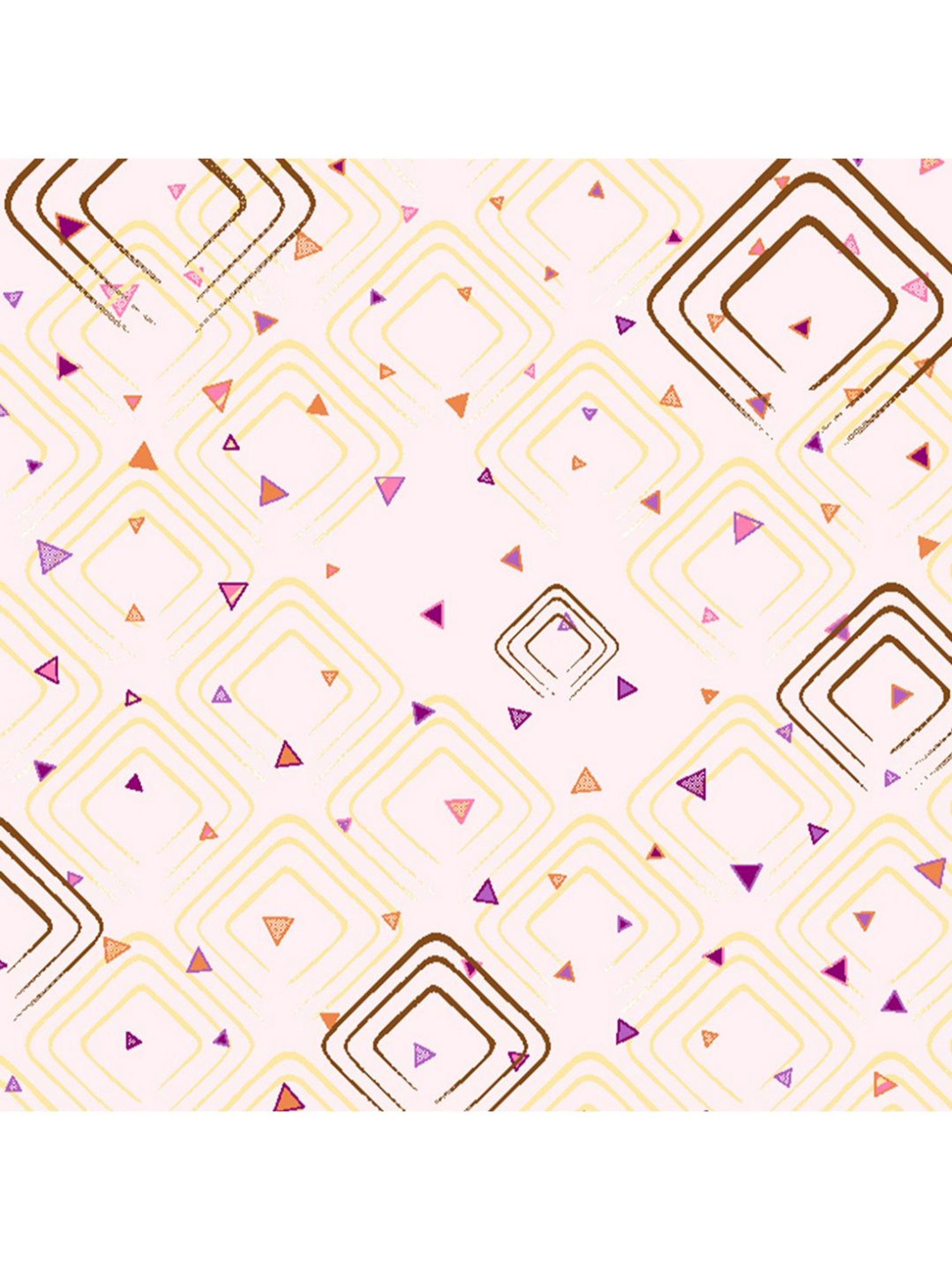 Spaces Pink 144 TC Cotton Printed Single Bed Sheet with 1 Pillow Covers