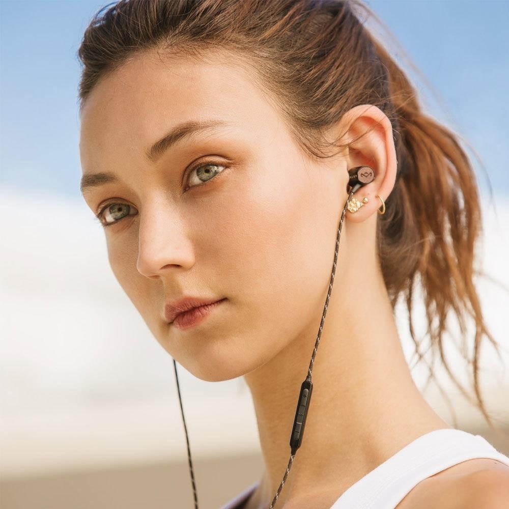 House of Marley Uplift 2 EM-JE093-SV Aluminum Headphones