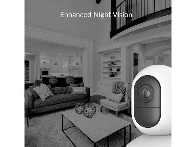 Kami by Yi Camera HD 1080P Wire-Free Home Security Camera Kit, Outdoor Rechargeable Battery with Motion Detection, Night Vision, 2-Way Audio & 6 Months 7-Day Cloud Service via Kami APP or YI Home APP