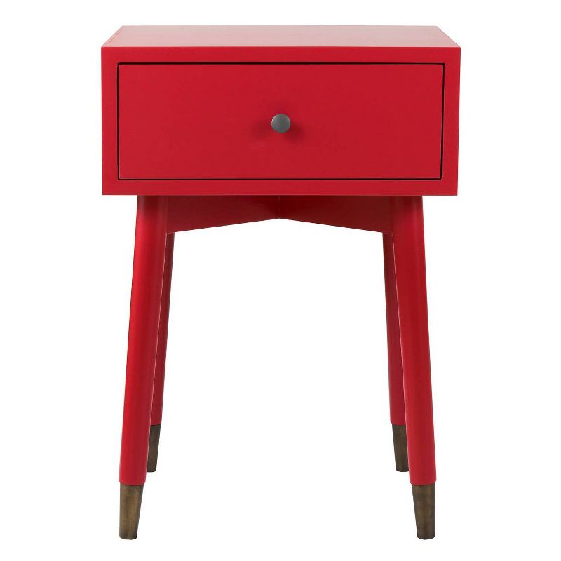 Weeks Acacia Accent Table Red - East At Main