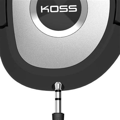 Koss SP540 Full Size Dynamic Headphones (Black with Silver Accents)
