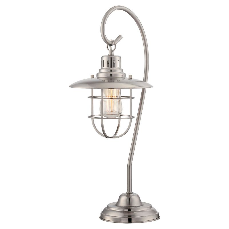 Lanterna II 1 Light Table Lamp (Includes Light Bulb) Silver - Lite Source