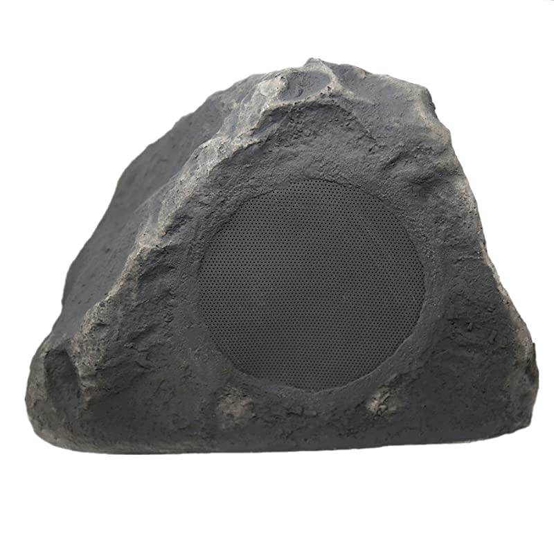 TFS6SL 8quot Professional Outdoor WeatherResistant Coaxial Rock Speaker Slate